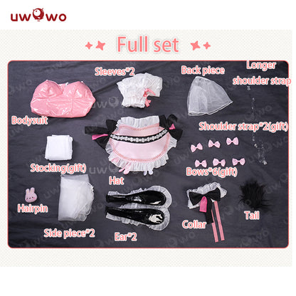 Uwowo Game Azur Lane Halford Bunny Cosplay Costume