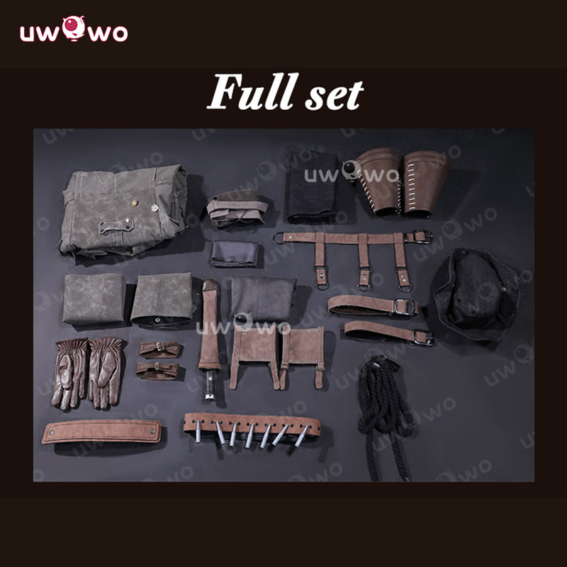Uwowo Collab Series: Yharnam Hunter Set Bloodborne Male Cosplay Costume S-3XL