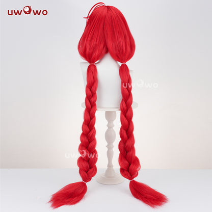 Uwowo Game Zenless Zone Zero Ukinami Yuzuha Cosplay Wig Long Pink Hair