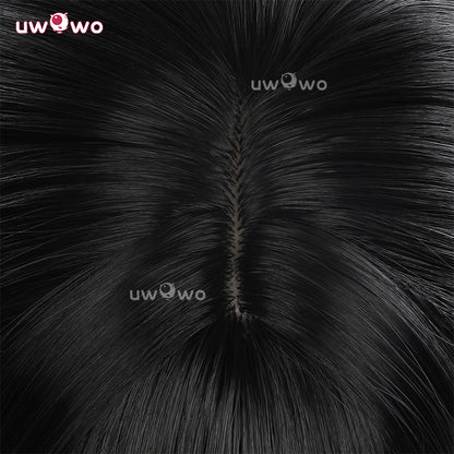 Uwowo Kpop Huntrix Cosplay Wig Middle Black Hair Hair