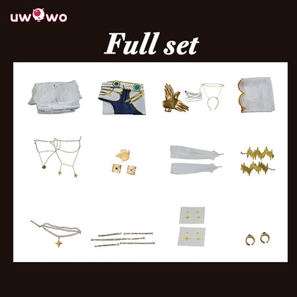 Uwowo Collab Series: Game Arknights Lemuen Requiem Vesperis Ambience Synesthesia 2026 Cosplay Costume S-XL