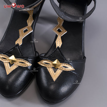 Uwowo Genshin Impact Ganyu Twilight Blossom New Outfits Lantern Rite Cosplay Shoes