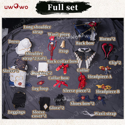 OCT PRESALE Uwowo Genshin Impact Fanart Ganyu Plum Blossom Chinese Style Cosplay Costume