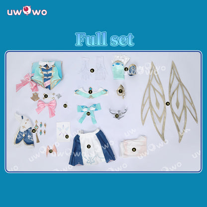 Uwowo Collab Series: Genshin Impact Snezhnaya Vesna Cosplay Costume Size XS-XXL