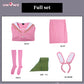 Uwowo Collab Series: Horror Game Fog Town Teen Girl Pink Rabbit Sailor School Uniform Cosplay Costume XS-3XL