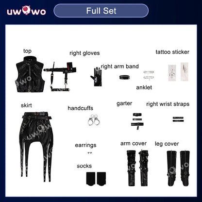 Uwowo Collab Series:  Love and Deepspace MC Night’s Companion Cosplay Costume XS-2XL