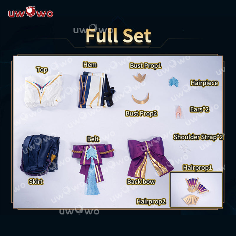 【Pre-sale】Uwowo LOL: Spirit Blossom Morgana Cosplay Costume S-3XL