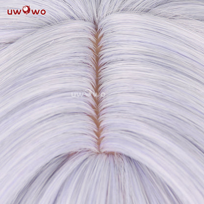 Uwowo Honkai Star Rail Black Swan Cosplay Wig Long Purple Hair