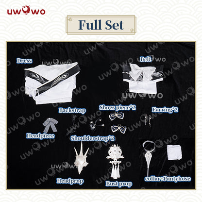Uwowo Game Azur Lane IJN Hakuho Kimono Style Cosplay Costume