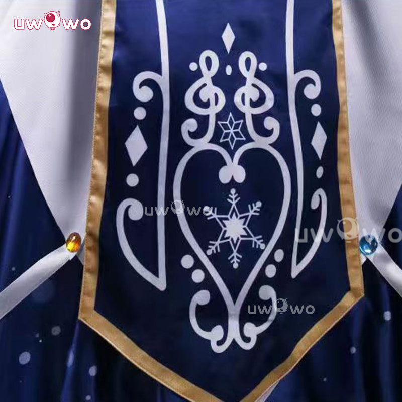 Uwowo Collab Series: V Singer 2021 Snow Winter Christmas Cosplay Costume