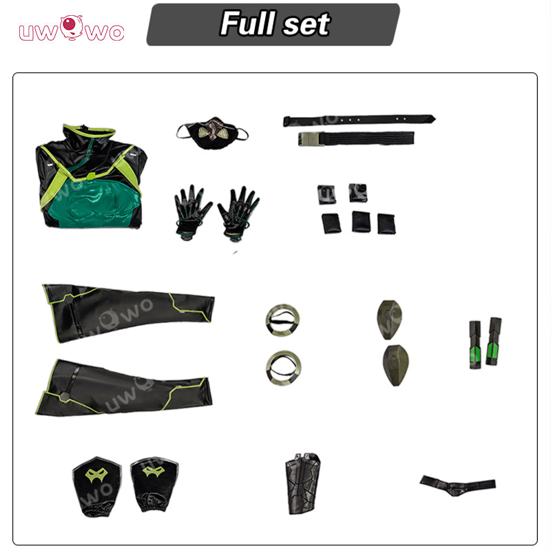 Uwowo Collab Series: Game Valorant Viper Cosplay Costume S-XL