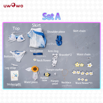 AUG PRESALE Uwowo Honkai: Star Rail Robin Summeretto Swimsuit Cosplay Costume