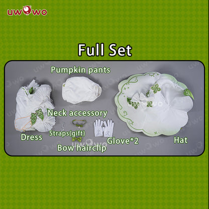 【Clearance Sale】[Last Batch]【In Stock】Exclusive Uwowo Genshin Impact Fanart Nahida Little Witch Halloween Cosplay Costume