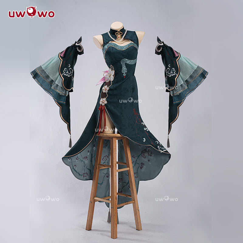 【Pre-sale】Uwowo Game Honkai Star Rail Fanart Ruan Mei Ruanmei Qipao Ver. Cosplay Costume