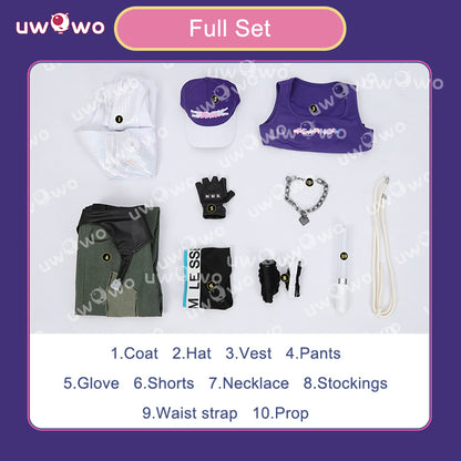 Uwowo Collab Series: Game Overwatch 2 x LE SSERAFIM Fearless Ashe Cosplay Costume XS-XXL