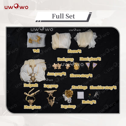 INSTOCK Uwowo Honkai: Star Rail Aglaea Bride Fanart Cosplay Costume
