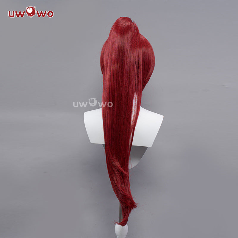 【Pre-sale】Uwowo Anime Puella Magi Madoka Magica Kyouko Sakura Copaly Wig Long Orange  Hair