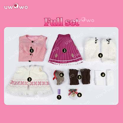 Uwowo Game Zero Ram Christmas 2025 Ver. Cosplay Costume XS-2XL