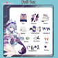 Uwowo Collab Series: Genshin Impact Yumemizuki Mizuki Cosplay Costume