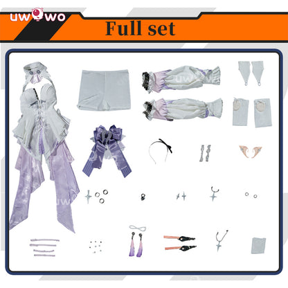 Uwowo Collab Series: Game Zenless Zone Zero/ZZZ Remielle Dan White Angel Cosplay Costume XS-2XL