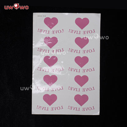 INSTOCK Uwowo Love Live! LoveLive Hanayo Koizumi Idol ver. Cosplay Costume S-3XL