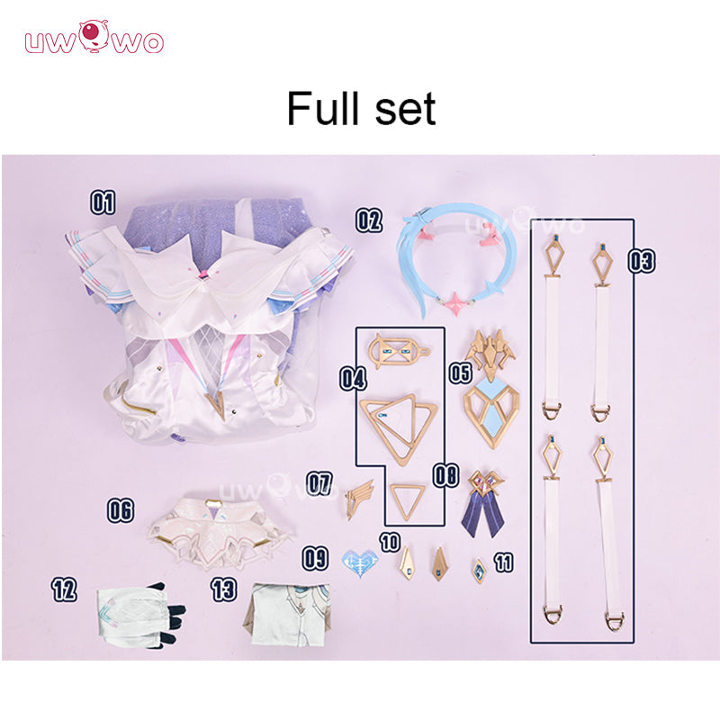 Uwowo Collab Series: Game Wuthering Waves Aemeath Concert 2026 Cosplay Costume S-3XL