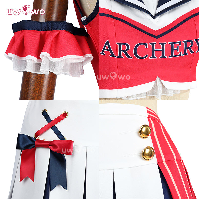 Uwowo Collab Series: Love Live ! Cheerleader Unawaken Cheer Girl Nishikino Maki Cosplay Costume