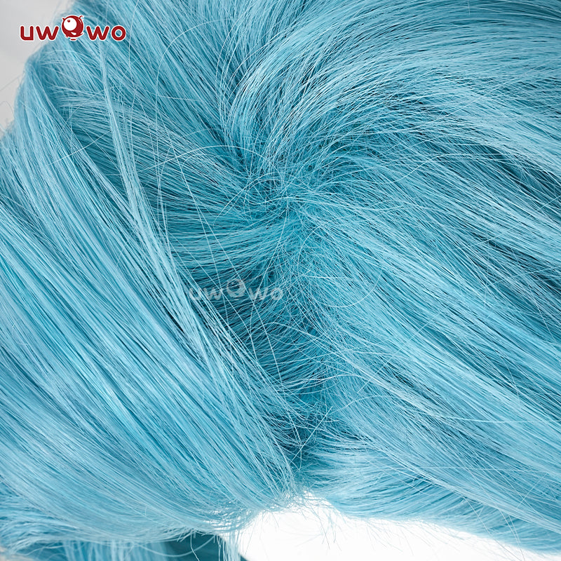 Uwowo Anime Oshi no Ko Season 2 Aqua Cosplay Wig Short Blue Hair