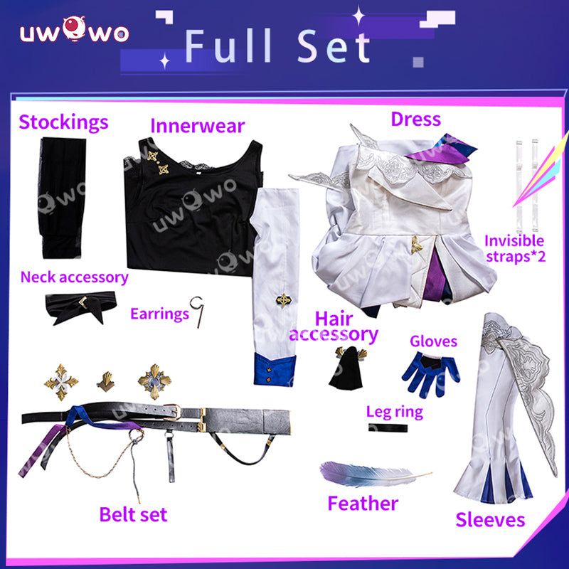 Uwowo Collab Series: Game Honkai Impact 3rd Raiden Mei Cosplay Costume