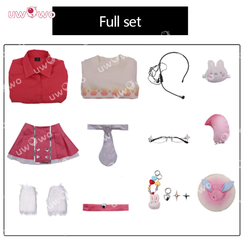Uwowo Collab Series: Chibi Aurora Ionic Spark Golden Spatula Cosplay Cosutme XS-3XL