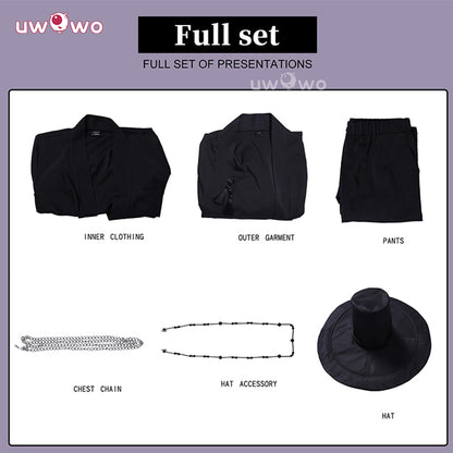Uwowo Collab Series: Kpop Black Cosplay Costume XS-3XL