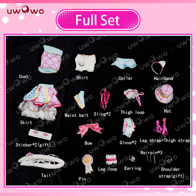 【Pre-sale】Uwowo Love Live! LoveLive Kotori Minami Idol ver. Cosplay Costume S-3XL
