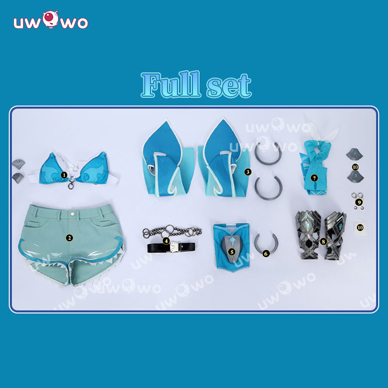 Uwowo Collab Series: OW 2 Anran Beachside Cosplay Cosutme XS-2XL