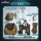 Uwowo Collab Series Game Identity V Entomologist Flower of the Wasteland Cosplay Costume