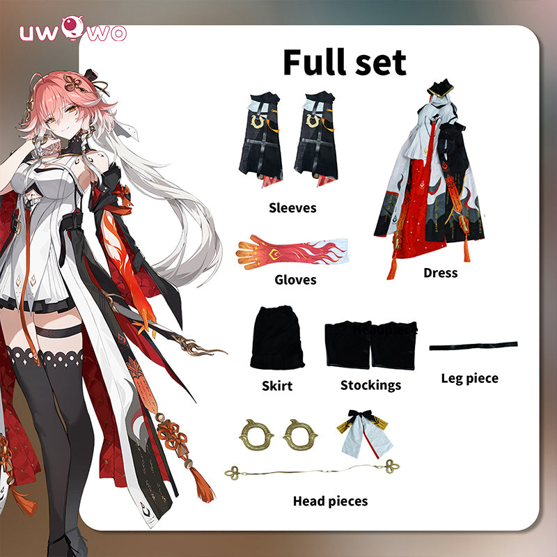 Uwowo Collab Series: Game Wuthering Waves WuWa Changli Cosplay Costume