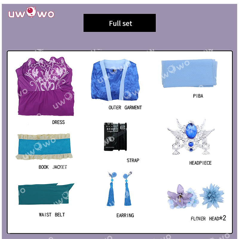 Uwowo Collab Series: Anime The Apothecary Diaries Lihua Hanfu Cosplay Costume XS-3XL
