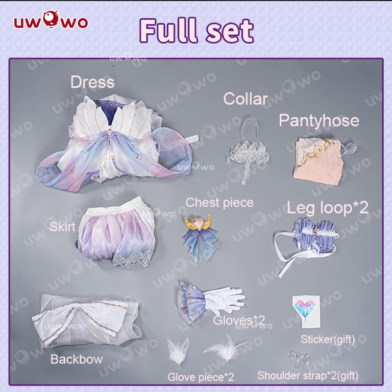 SEPT PRESALE Uwowo Game Wuthering Waves Aemeath Angelic Heart Gown WuWa Cosplay Costume