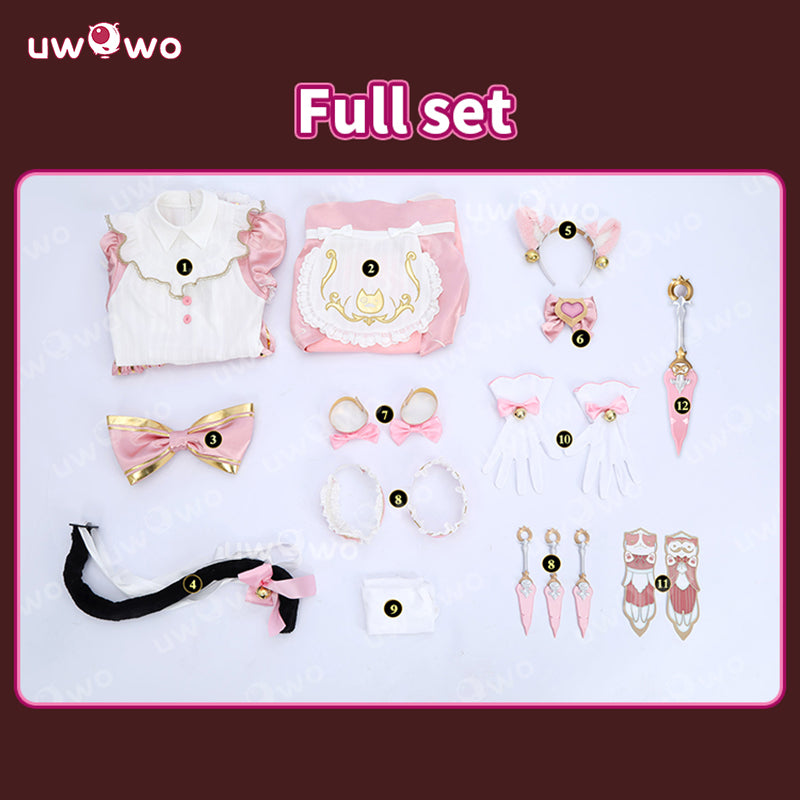 Uwowo Collab Series: Honkai Star Rail Sparxie Candy-Coated Waves Cosplay Costume XS-2XL