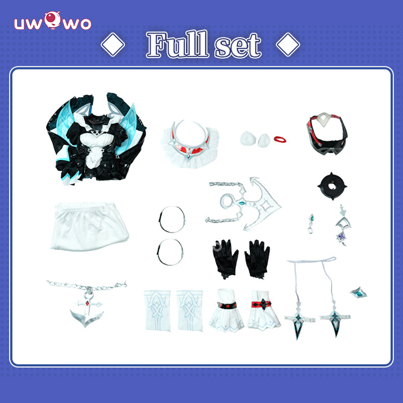 Uwowo Collab Series: Genshin Impact Danica Snezhnaya Housemaid Cosplay Costume XS-2XL