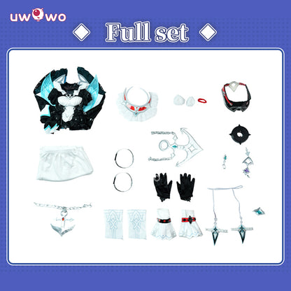 Uwowo Collab Series: Genshin Impact Danica Snezhnaya Housemaid Cosplay Costume XS-2XL