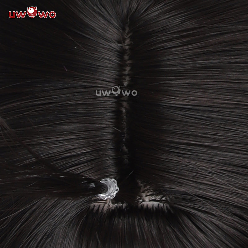 Uwowo Honkai: Star Rail Dan Heng Imbibitor Lunae Cosplay Wig Long Black Hair