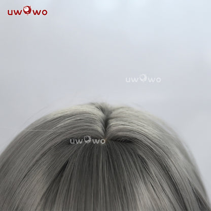 【Pre-sale】Uwowo Honkai Impact 3: Vita Lone Planetfarer Cosplay Wig Long Gray Hair