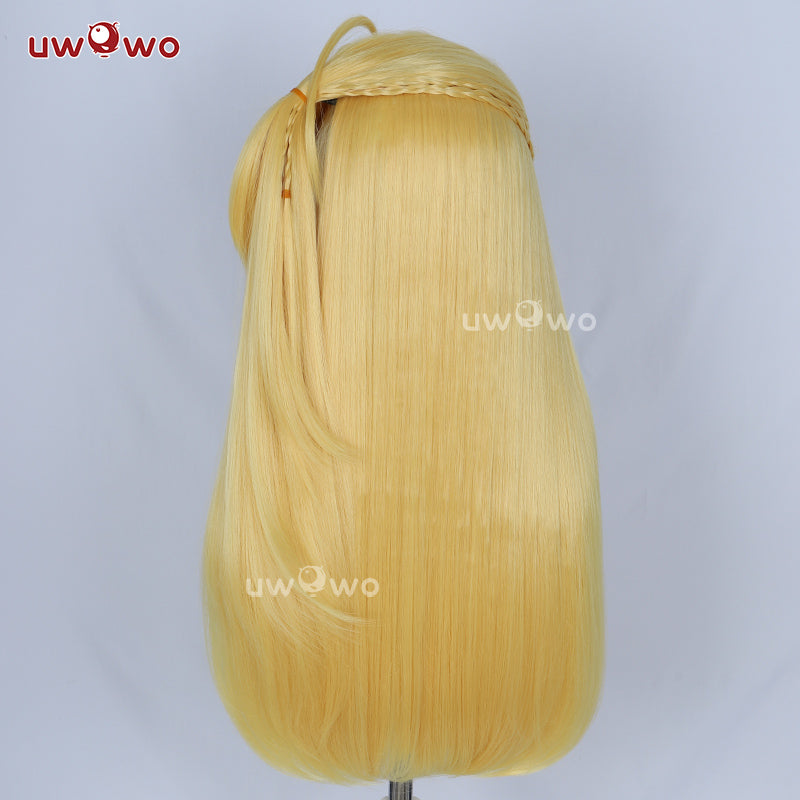 Uwowo Zenless Zone Zero/ZZZ Cissia Thiren Snake Cosplay Wig Long Yellow Hair