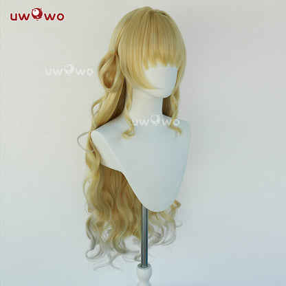 【Pre-sale】Uwowo Game Wuthering Waves WuWa Phoebe Cosplay Wig Long Yellow Hair
