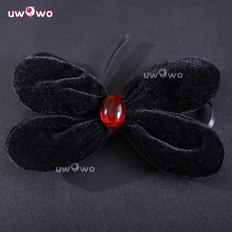 Uwowo Collab Series: Alastor Hazbin Hotel Season 2 Dress Velvet Gown Cosplay Costume S-3XL