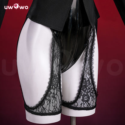 Uwowo Collab Series: Anime My Dress-Up Darling S2 Marin Kitagawa Black Bunny Suit Cosplay Costume XS-2XL