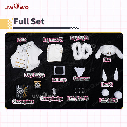 【Pre-sale】Uwowo Game NIKKE Blanc Fortune Express Boudoir Cosplay Costume
