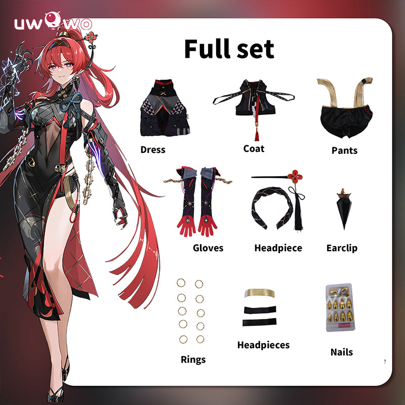 Uwowo Collab Series: Game Wuthering Waves WuWa Yinlin Cosplay Costume