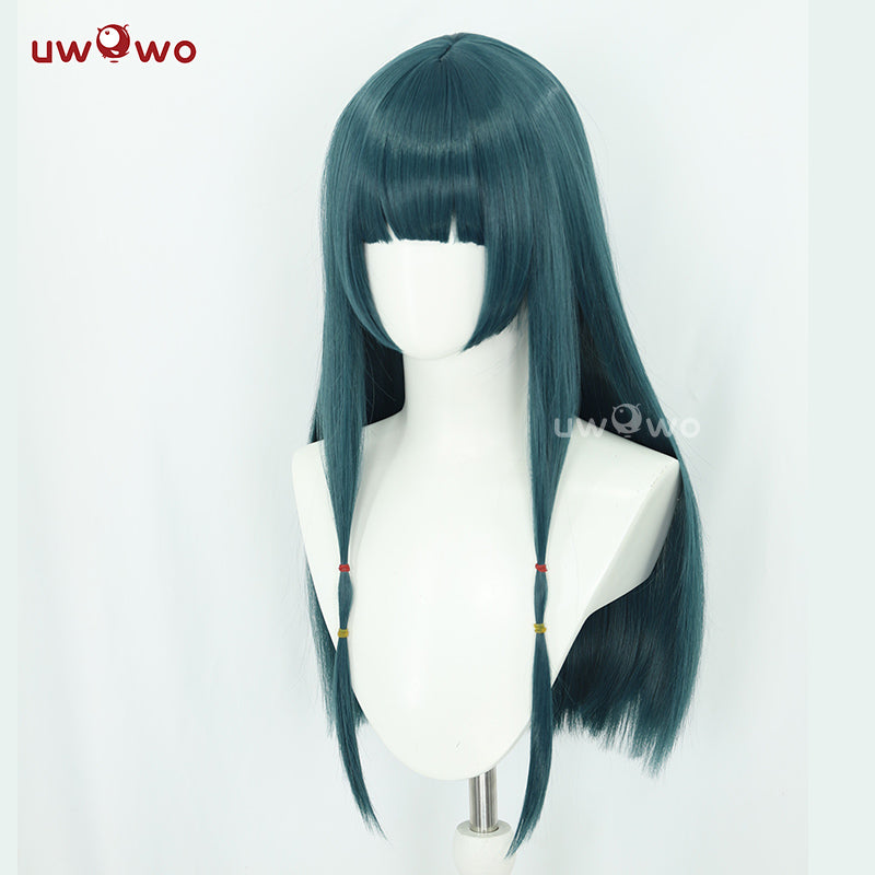 【Pre-sale】Uwowo Anime The Apothecary Diaries Maomao Dance Dress Cosplay Long Black Hair