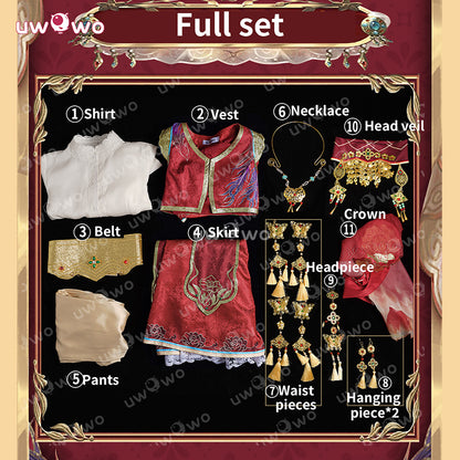 Uwowo Collab Series: Game Identity V Konghou Cosplay Costume